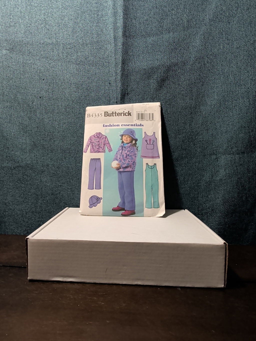 Butterick B4335 Pattern 2004 Girls 5-PC Wardrobe Jacket Jumper Pants Hat UNCUT