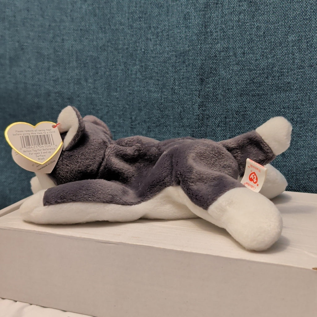 TY Beanie Baby NANOOK Husky Dog 1996 | MWMT Mint Tags | Fareham Hants Star