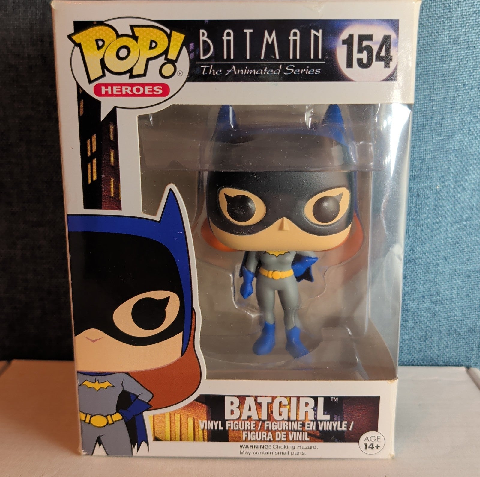 Funko Pop Heroes  Batgirl 154 Batman Animated Vinyl Figure NIB with Protector