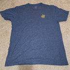 Diageo Tangerine Shirt Large Navy Blue Key Graphic Tee