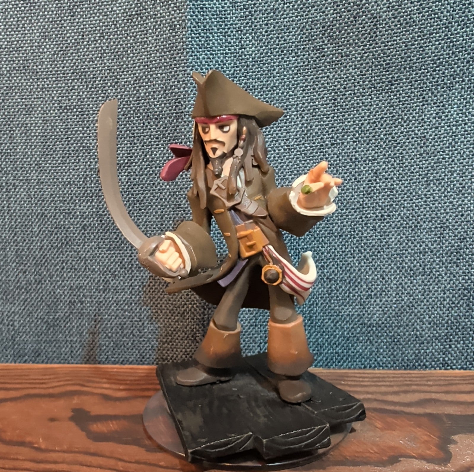 Disney Infinity 1.0 Pirates Jack Sparrow Barbossa Figures Loose
