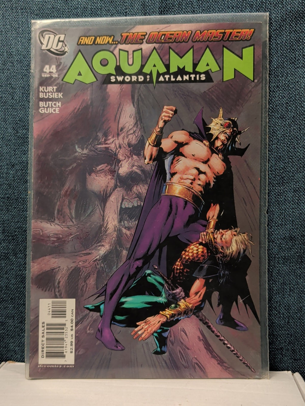 Aquaman Sword of Atlantis #44 2006 Ocean Master Busiek | Good Condition