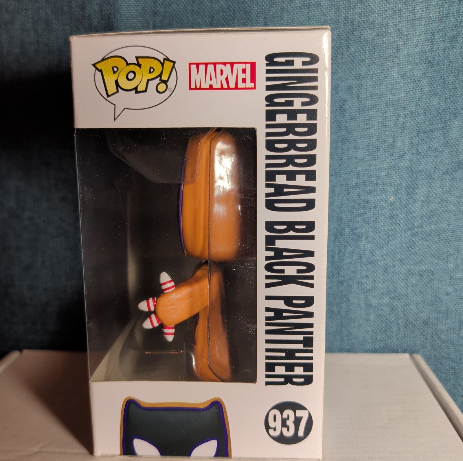 Funko Pop! Vinyl: Marvel - Gingerbread Black Panther #937 NIB with Protector