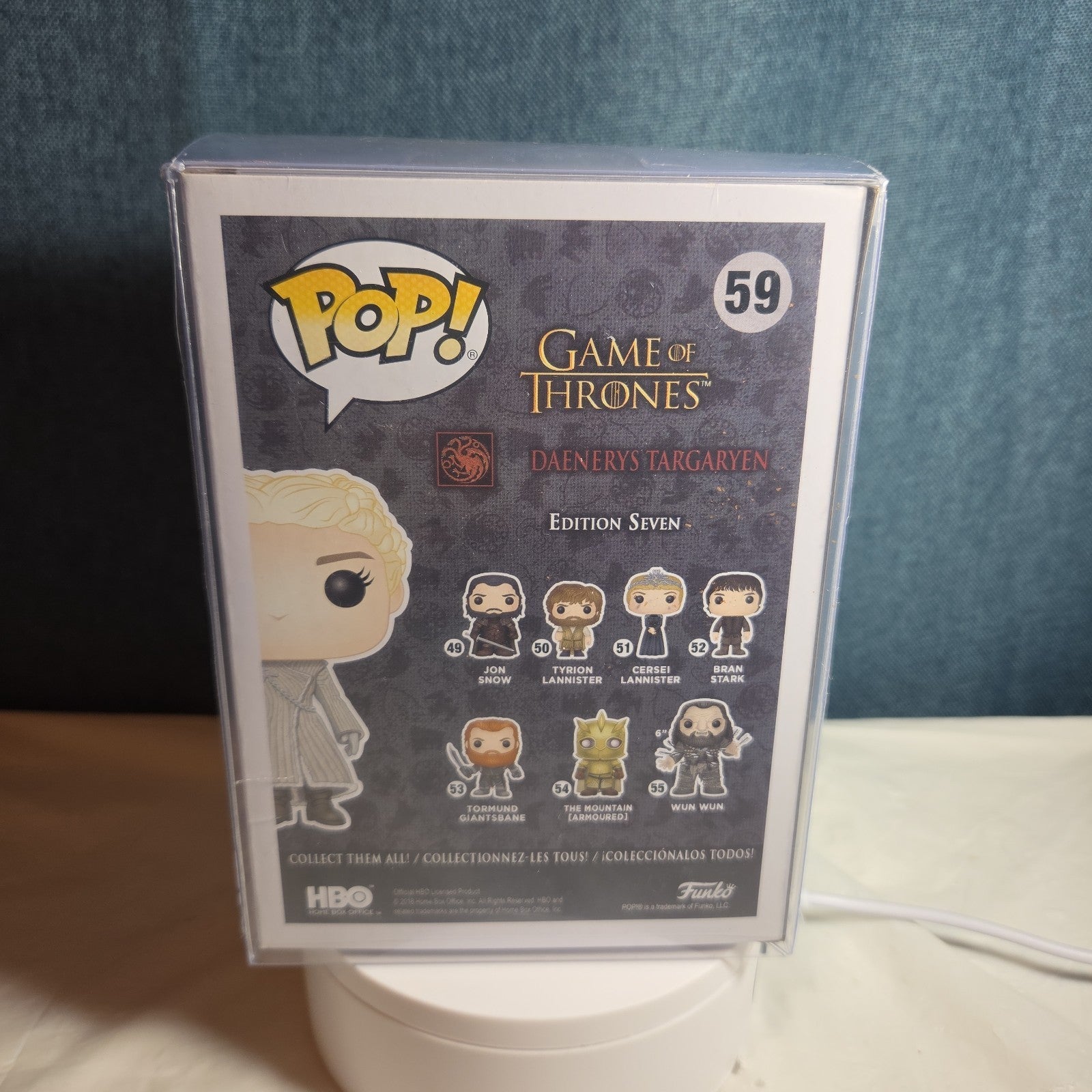 Funko Pop Game of Thrones Daenerys Targaryen 59 in Box with Protector