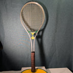 Vintage Dunlop Volley II Aluminum Tennis Racquet 4 5/8 L Made in USA With Cover