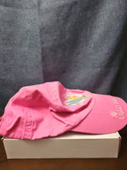 Disney Tinker Bell Hat Pink Baseball Cap "Cute but Feisty" Y2K Embroidered