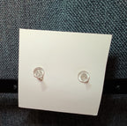 Pink Bow Pearl Drop Earrings Gold Plated Bowknot Cute Elegant Dangle Studs Gift
