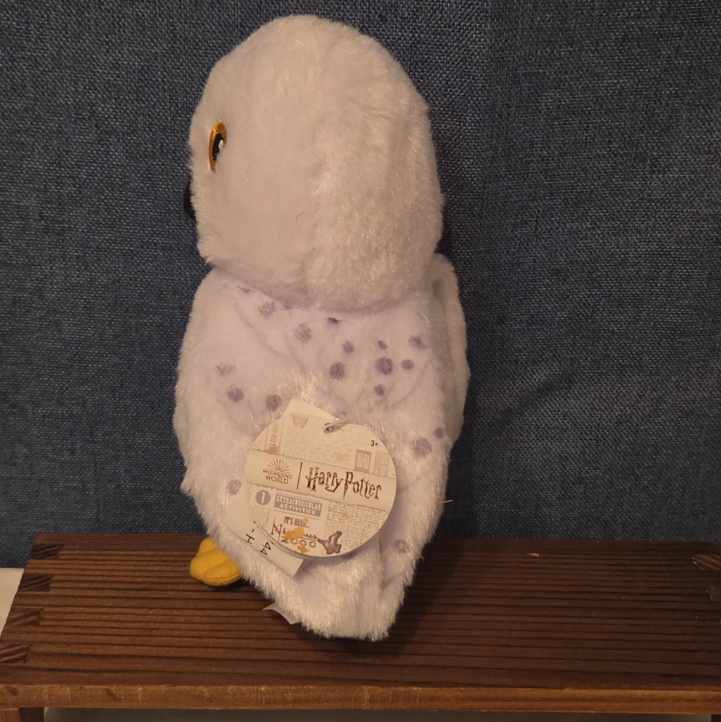 Wizarding World Just Play Hedwig Owl 7" Plush Harry Potter NWT