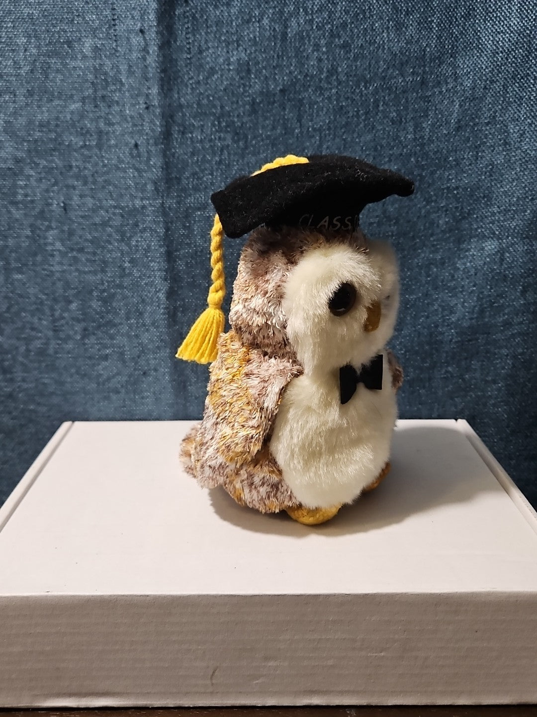 Ty Beanie Baby Smarter the Owl | Class of 2002 Graduation Gift | Retired Plush