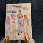 Butterick B4246 Sewing Pattern Adaptive Special Needs Gown Pants Unisex