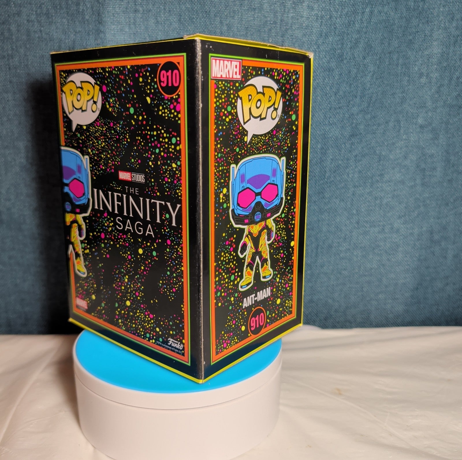 Funko Pop Ant-Man 910 Avengers Endgame Blacklight Target Exclusive PreOwned
