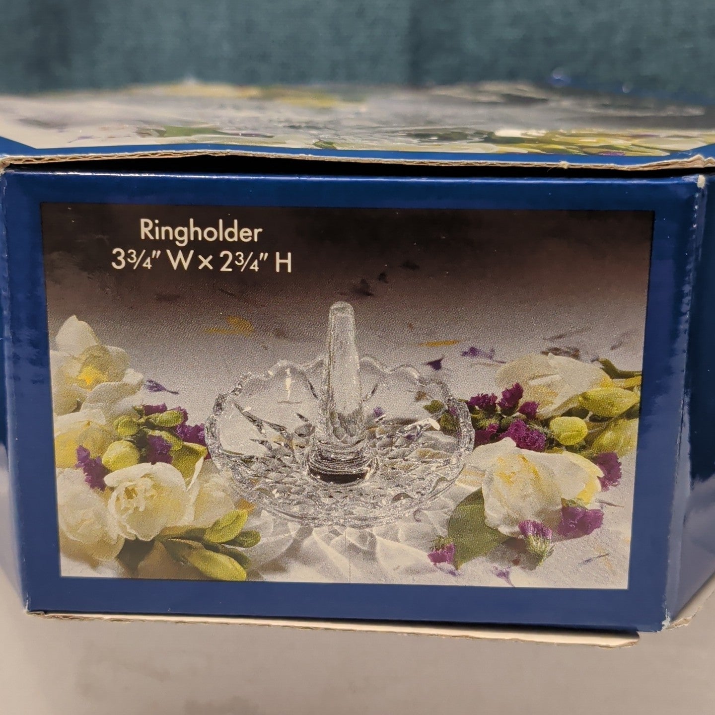 Forever Crystal 3pc Vanity Set | 24% Lead Crystal Zajecar Yugoslavia NEW IN BOX