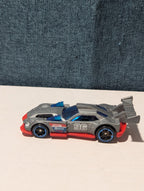 Hot Wheels GT HUNTER 2014 First Edition Night Burnerz #96 Silver Loose | Good