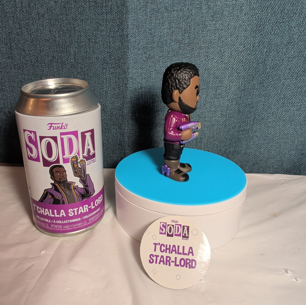 Funko Soda T'Challa Star-Lord Marvel What If Vinyl Figure