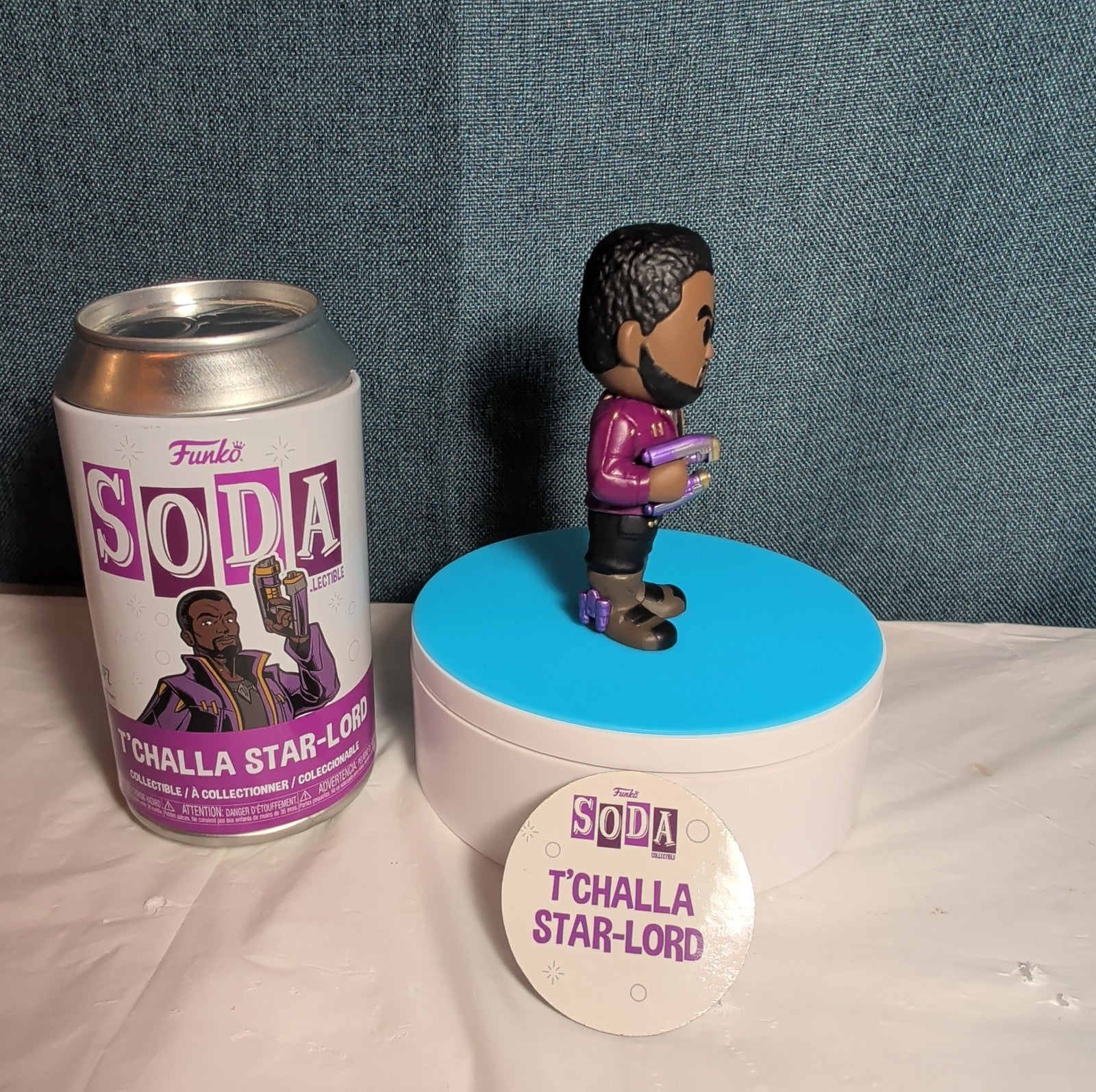 Funko Soda T'Challa Star-Lord Marvel What If Vinyl Figure