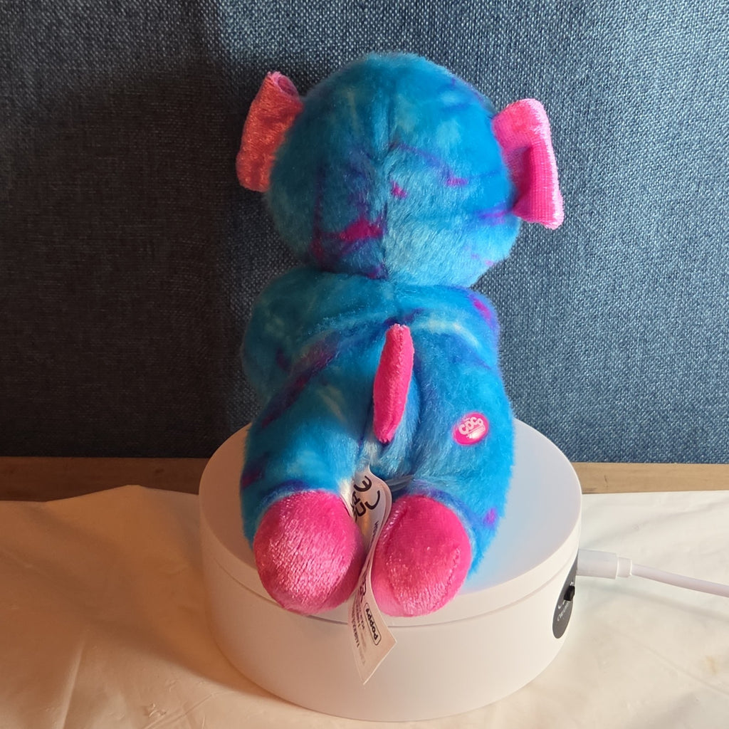 Zuru CoCo Surprise Neon Cone Poppy The Dog Blue & Pink Plush W/ Surprise Inside