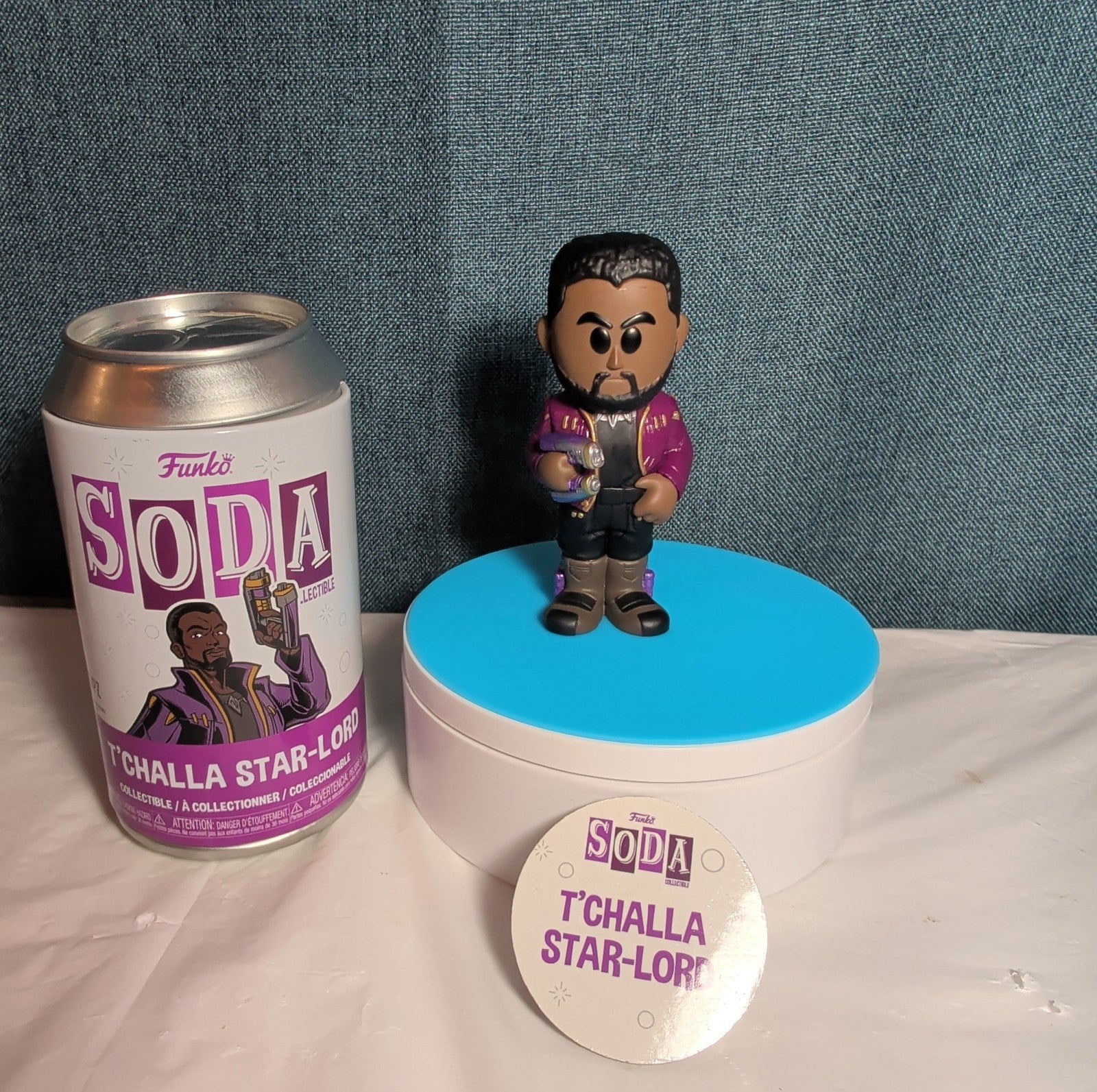 Funko Soda T'Challa Star-Lord Marvel What If Vinyl Figure