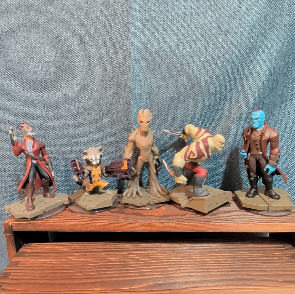 Disney Infinity 2.0 Guardians Galaxy 5 Figure Lot PVC Loose
