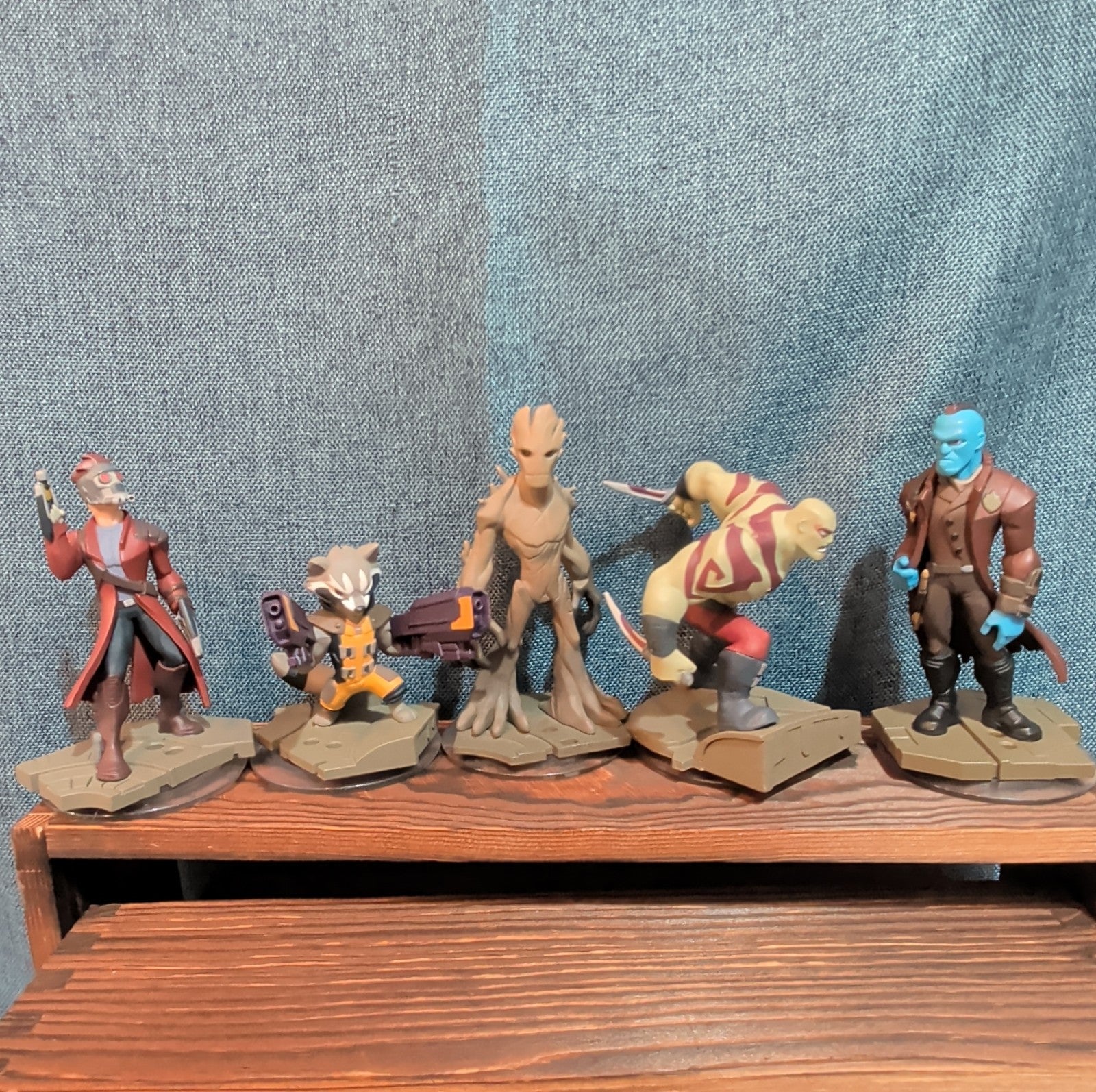 Disney Infinity 2.0 Guardians Galaxy 5 Figure Lot PVC Loose