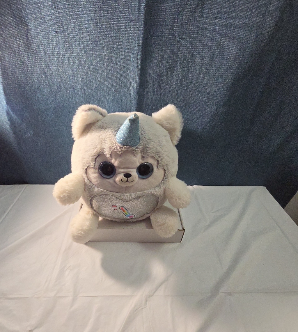 ZURU Rainbocorn Puppycorn Rescue Husky Plush 10" Houdini Thermometer