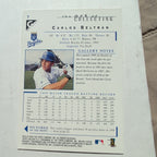 2000 Topps Gallery Carlos Beltran #7 Royals Canvas 1999 ROY HOF Vibe