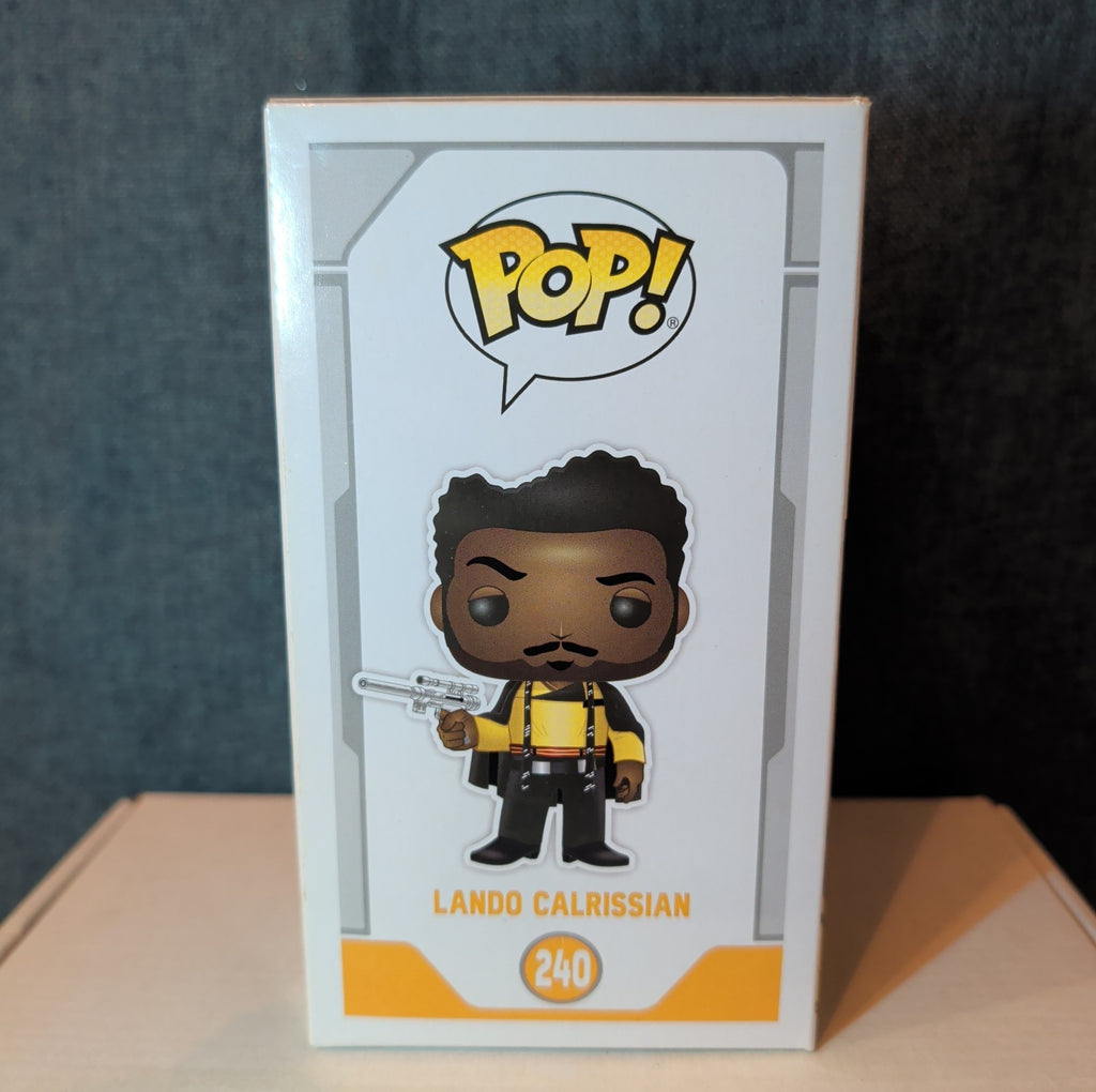 Funko POP Star Wars Lando Calrissian 240 Vinyl Bobble-Head In Box w/ Protector