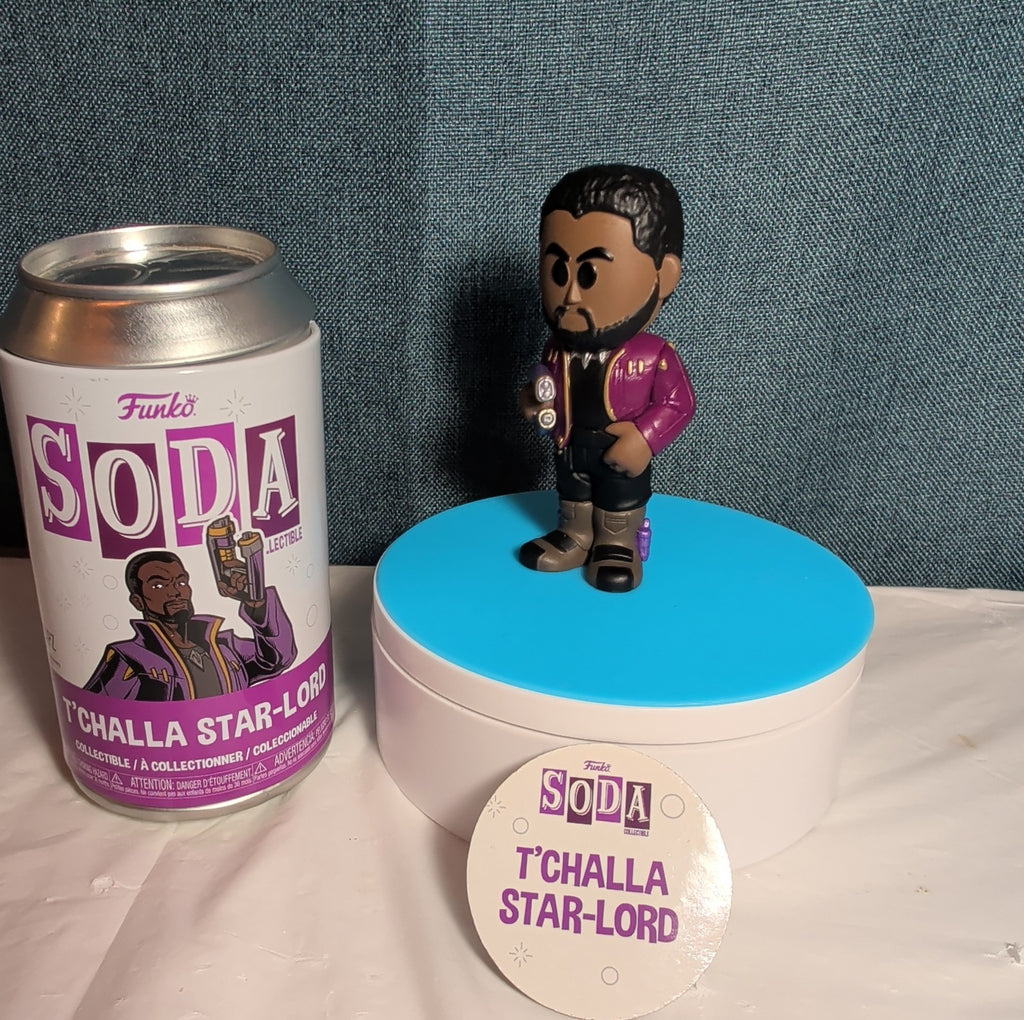 Funko Soda T'Challa Star-Lord Marvel What If Vinyl Figure
