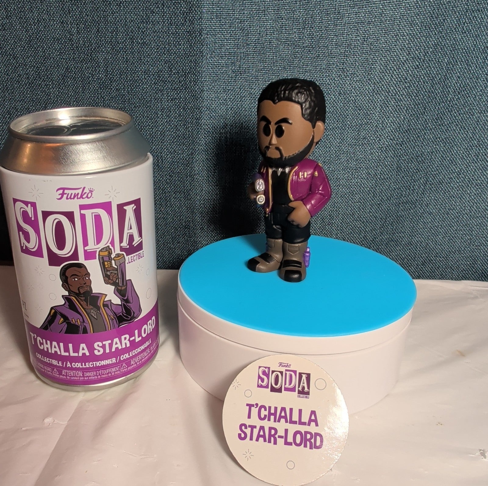Funko Soda T'Challa Star-Lord Marvel What If Vinyl Figure