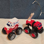 Tonka Metal Movers Monster Firetruck Ambulance Diecast 2021 Lot 2