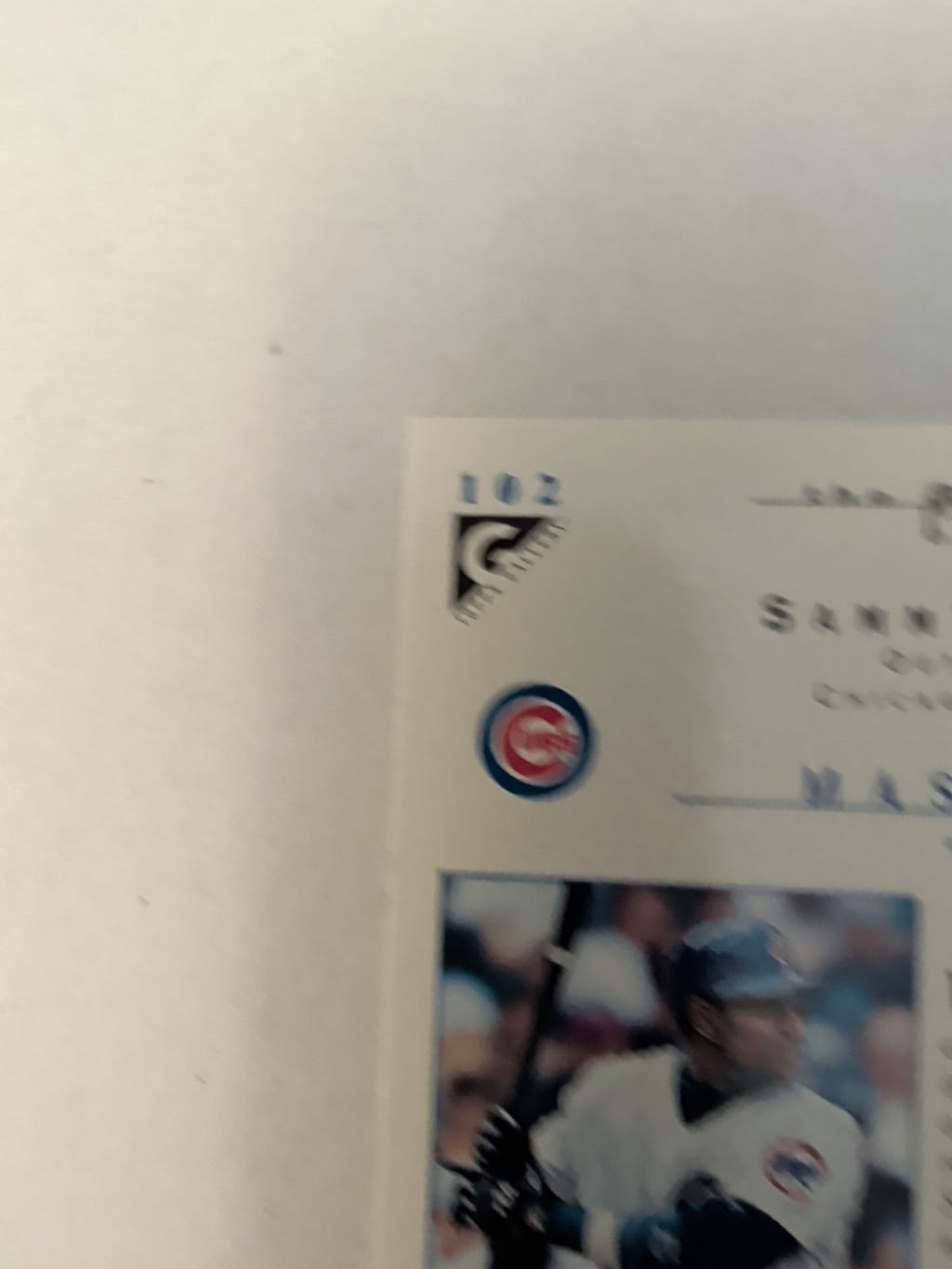 2000 Topps Gallery Sammy Sosa #102 Masters of the Game Chicago Cubs