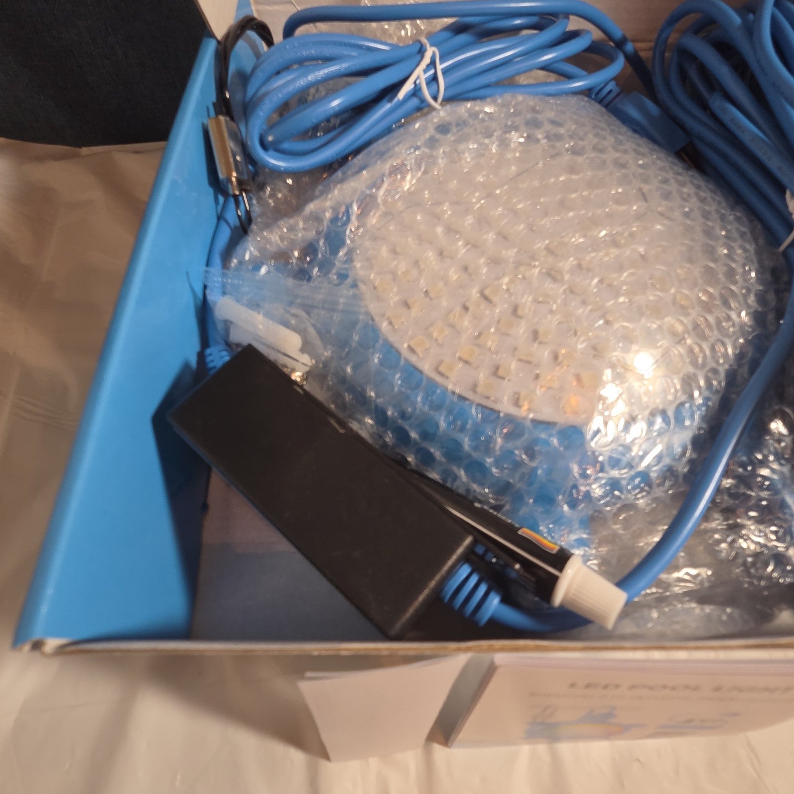 Priorare Turtle LED Pool Light Above Ground Smart App Control Open Box 22W 5V
