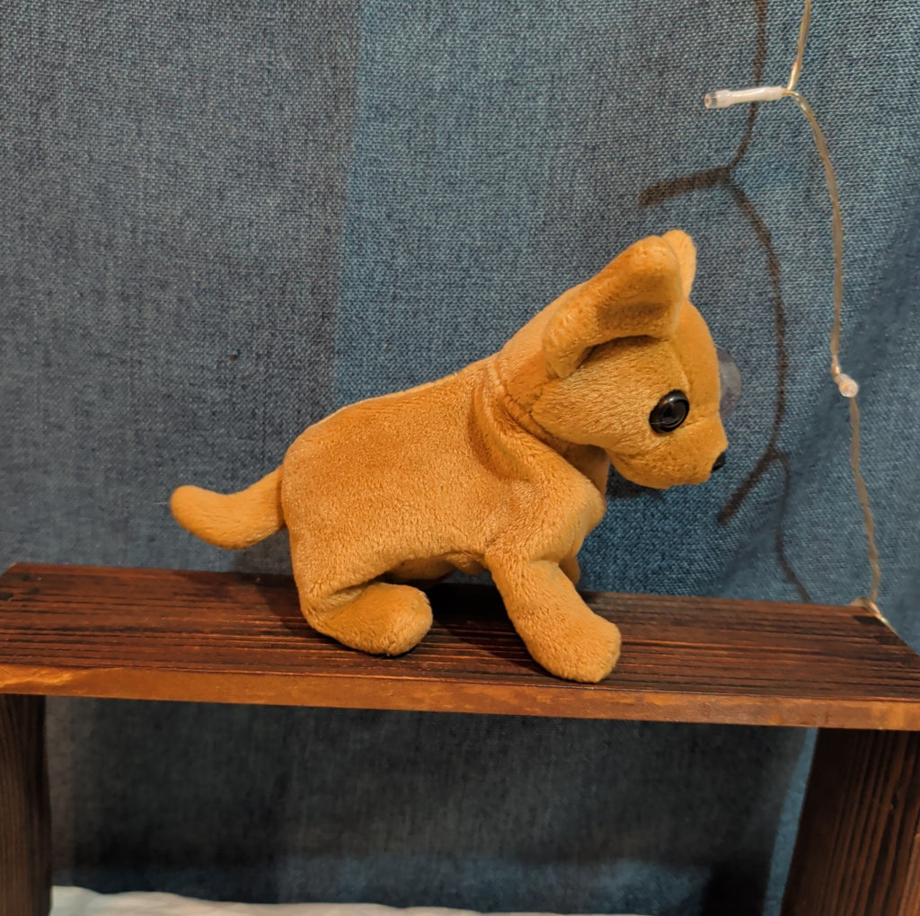 Ty Beanie Baby Tiny Chihuahua Dog Plush Vintage MWMT