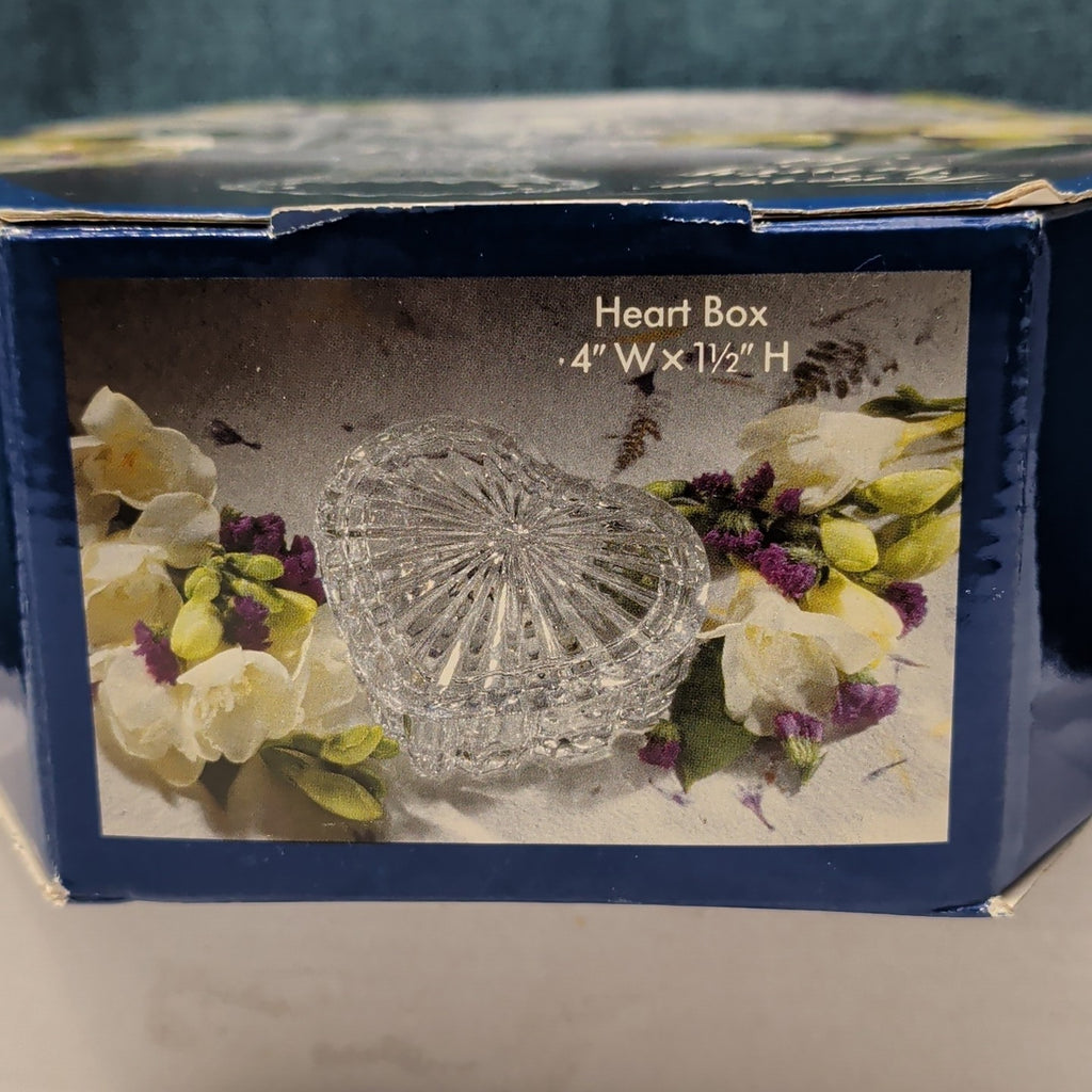 Forever Crystal 3pc Vanity Set | 24% Lead Crystal Zajecar Yugoslavia NEW IN BOX