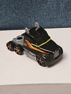 Hot Wheels Semi Truck Cab | Track Stars Black & Orange Racing Hauler