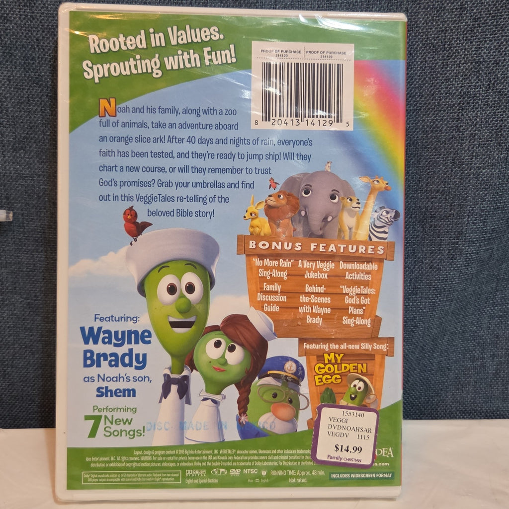 VeggieTales Noahs Ark DVD Wayne Brady Classic