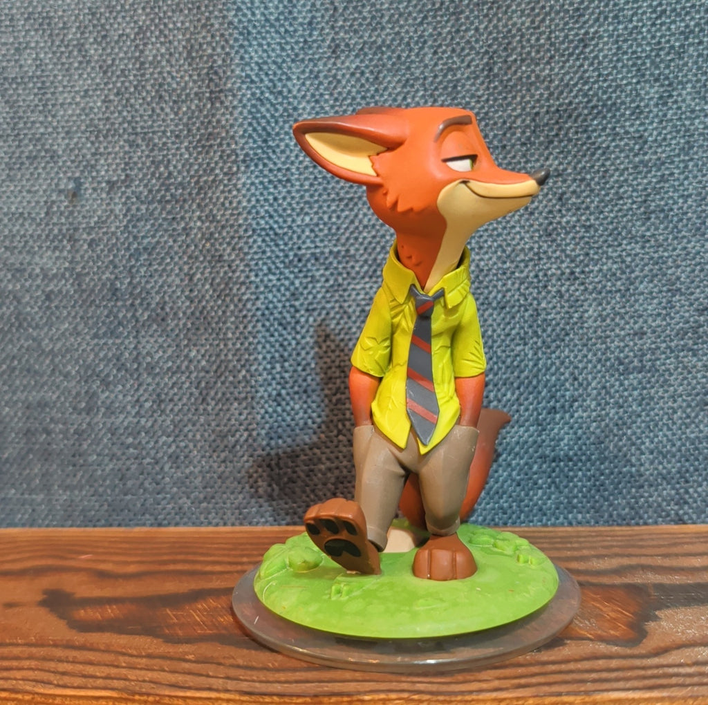 Disney Infinity 3.0 Zootopia Judy Hopps Nick Wilde 2 Figure Lot PVC Loose