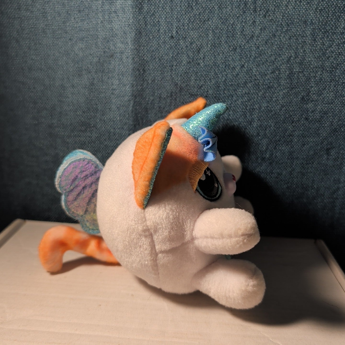 Zuru Rainbocorns Kittycorn Series 2 Exotic Cat 4" Plush Glitter Horn Wings CLEAN