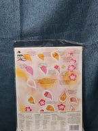 Set of 3 FolkArt One Stroke Painting Worksheet Packs | Flowers #4219 | Reusable