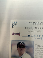 2000 Topps Gallery - Masters of the Game Greg Maddux #105
