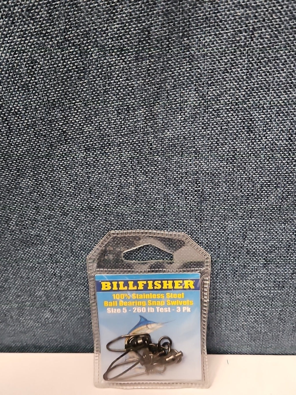 Billfisher Ball Bearing Snap Swivels | Size 5 | 260 lb Test | 100% Stainless