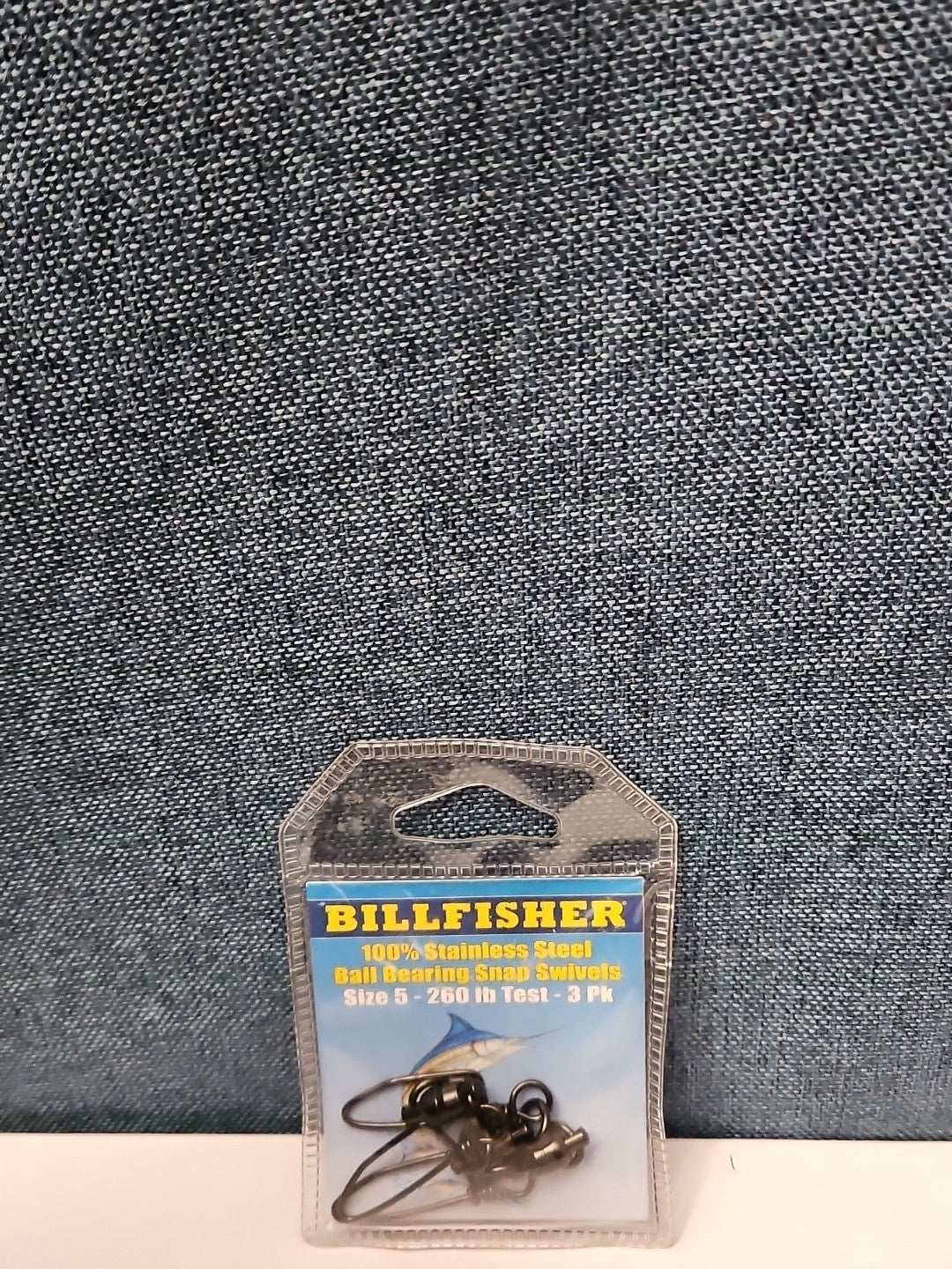 Billfisher Ball Bearing Snap Swivels | Size 5 | 260 lb Test | 100% Stainless