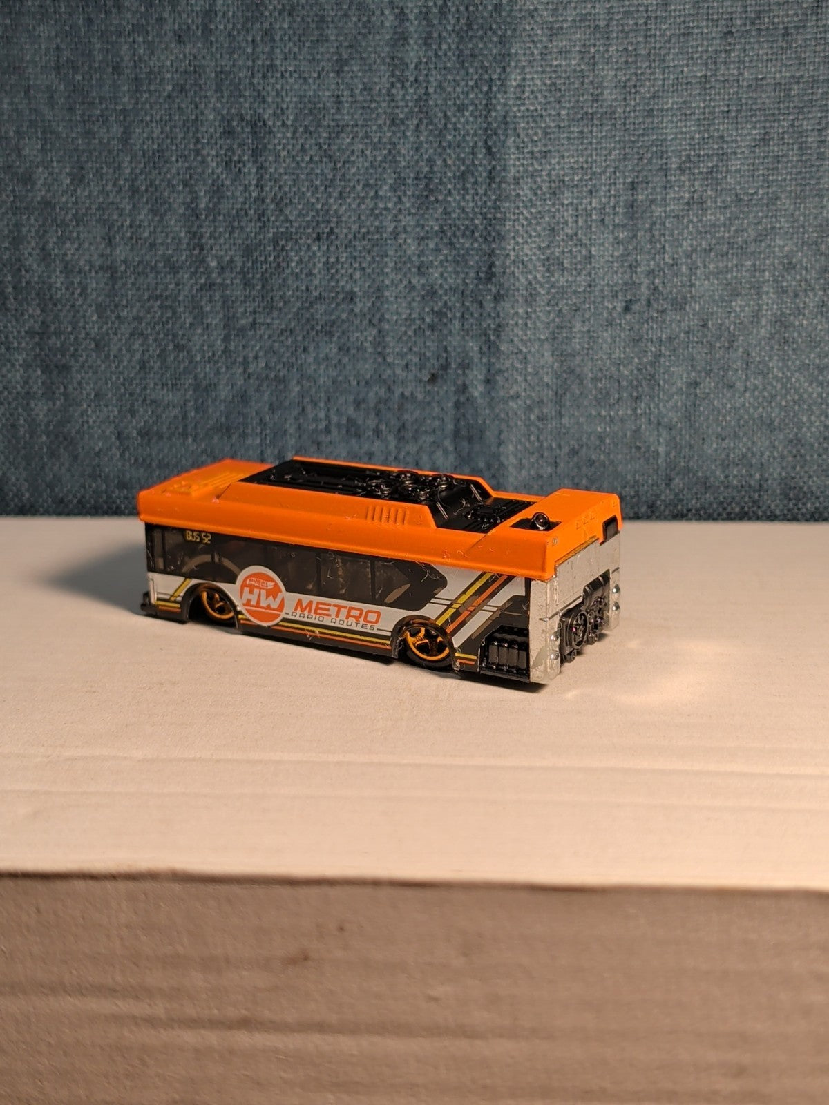 Hot Wheels Ain't Fare Bus | 2020 HW Metro "Rapid Routes" |  Diecast City Bus