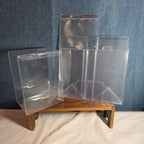 Set of 5 0.5mm Ultra Thick Protector Cases for Standard Funko Pops 4" Figures