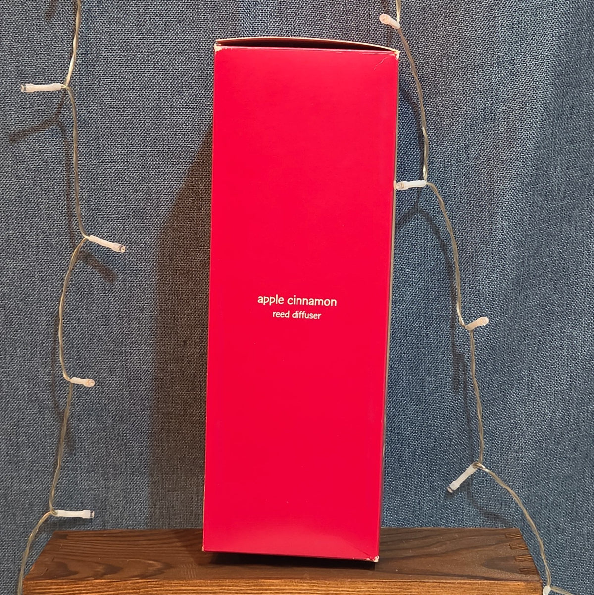 Pier 1 Imports Apple Cinnamon Reed Diffuser Red Glass