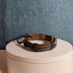 Leather Hemp Tribal Wrap Bracelet