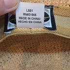 Scala 100% Raffia Wide Brim Sun Hat Natural Straw Summer Beach