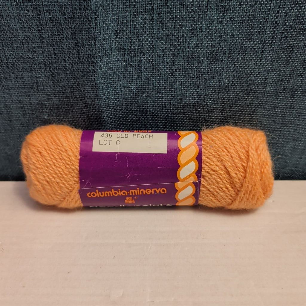 Vintage Columbia Minerva Persian Wool Yarn 7 Skeins 100% Virgin Wool Needlepoint