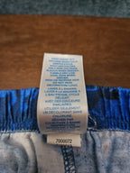 The Children's Place Boys Shark Sleep Shorts Size 7/8 Medium Blue Ocean Pajamas