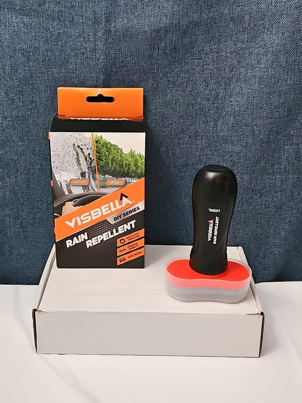 Visbella Rain Repellent DIY Kit 100ml | Hydrophobic Glass Coating Shield