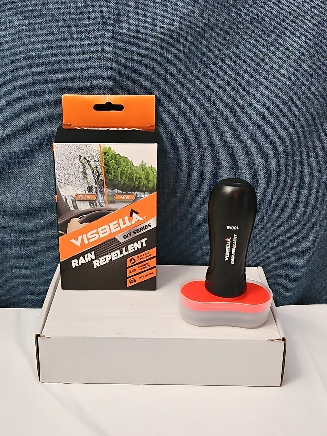Visbella Rain Repellent DIY Kit 100ml | Hydrophobic Glass Coating Shield